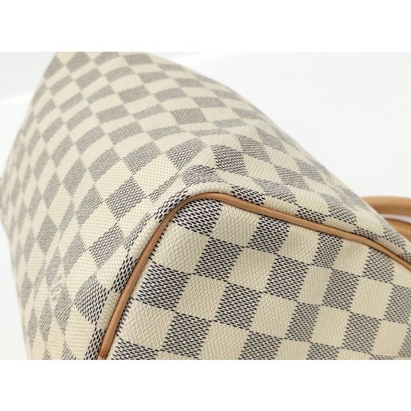 Louis Vuitton Speedy 25 Boston Bag Damier Azur - Picture 3 of 7